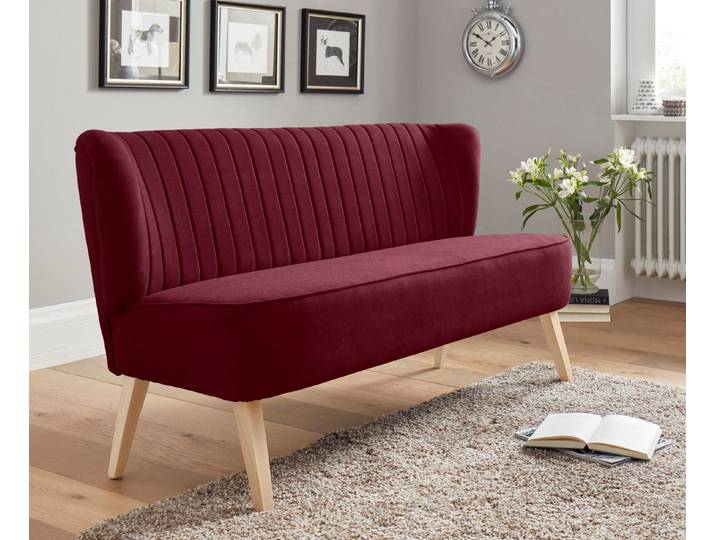 Home affaire 2-Sitzer Campi Küchensofa, Breite 140cm, Komfortsitzhöhe 46cm, bequemes Küchensofa, frei im Raum stellbar