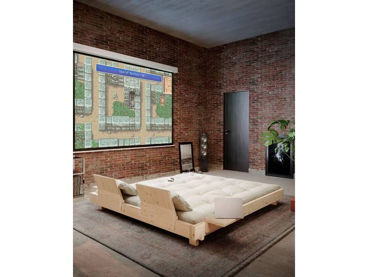 Karup Design Social Bed, ohne Matratze, FSC-zertifiziertes Massivholz wahlweise mit oder ohne verstellbares Zubehör, Bett in mehreren Grössen