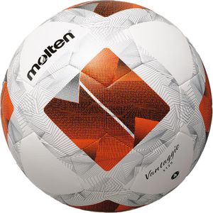Molten Fußball Lightball Vantaggio F4N3129-O, Größe 4, 290 Gramm, weiß/orange, Trainingsball