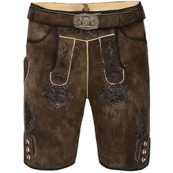 Kurze Wildbock Lederhose Fabian