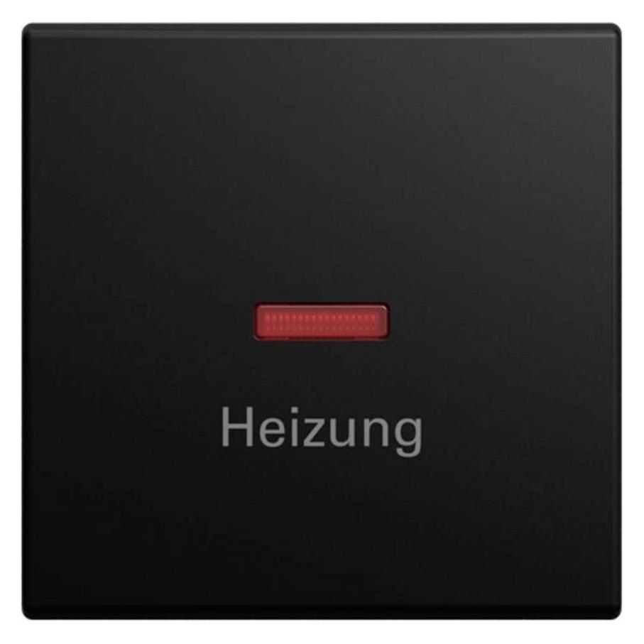 Busch-Jaeger Wippe Aufdruck Heizung roter Kalotte BUSCH-JÄGER (2CKA001731A4033)