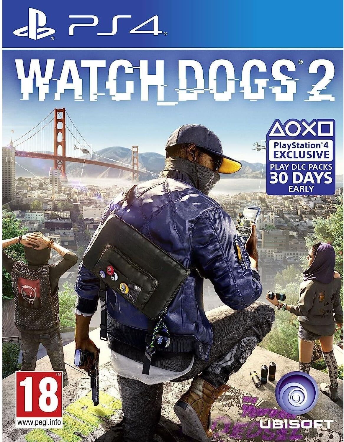 Watch Dogs 2 (PS4), Used - Good