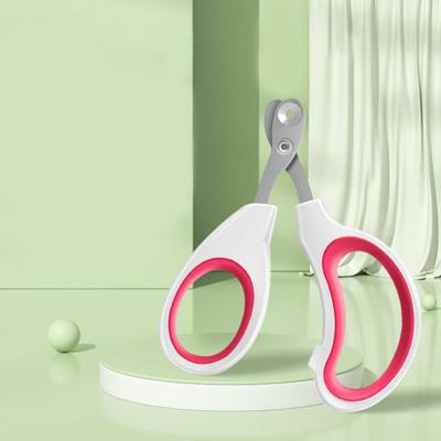 Happy Pet Pantry SafeGrip Cat Nail Clippers & Pet Nail Trimmer For Cats And Small Dogs pink