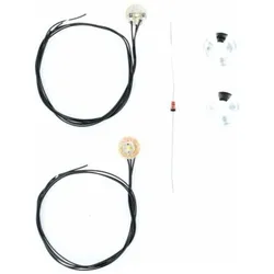 Carson 1:14 LED-Platine Angel Eyes weiss 7,2/12V
