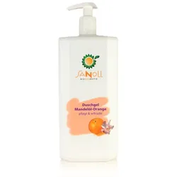 Sanoll Duschgel Mandelöl-Orange 1L