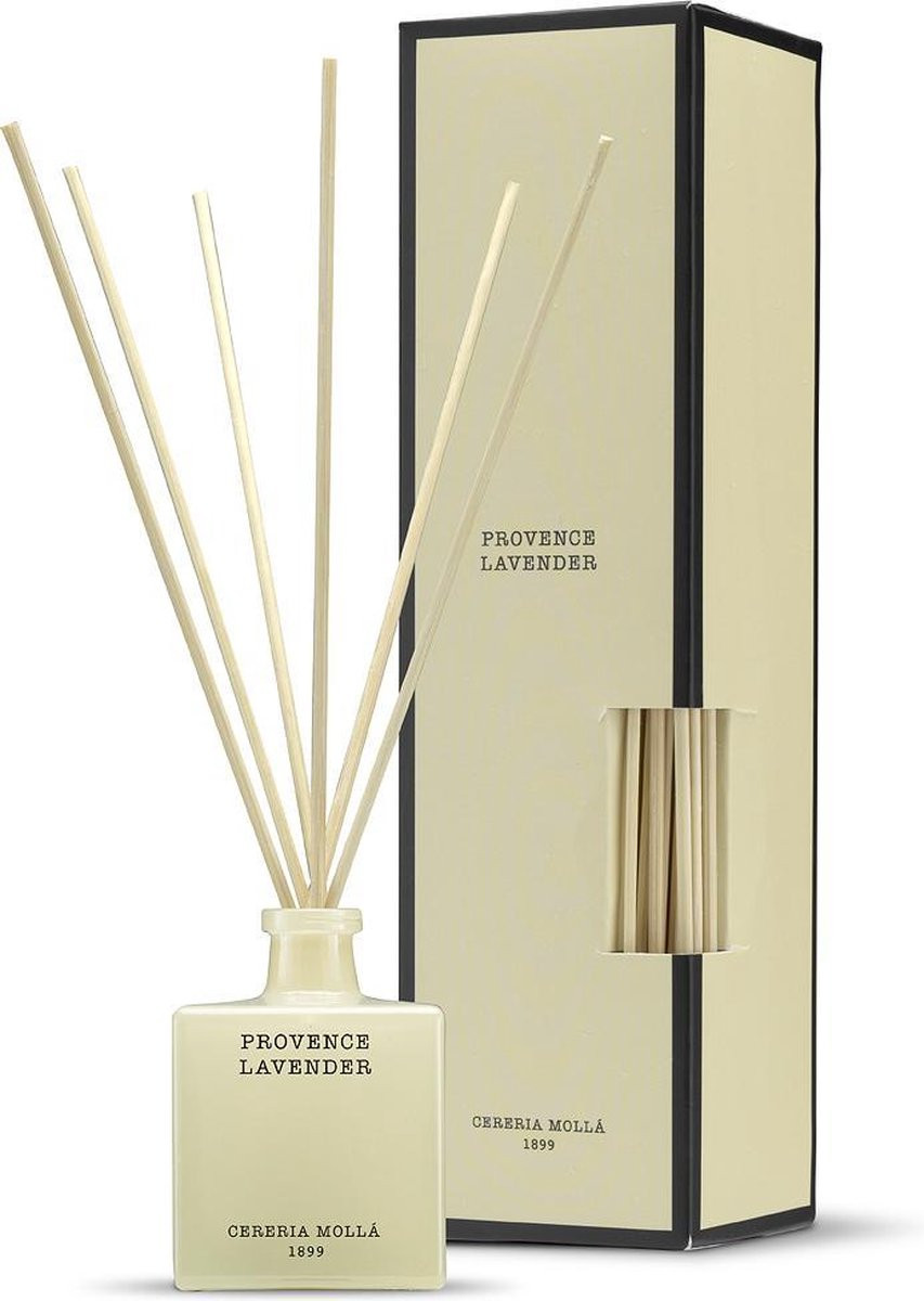 Cereria Mollà 1899 Mikado Geurstokjes Premium Provence Lavendel 100ml