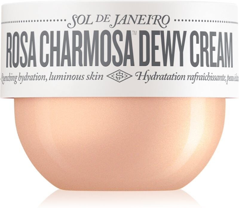Sol de Janeiro Rosa Charmosa Dewy Cream crème pour le corps éclat 75 ml