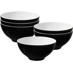 Seltmann Life Fashion Schüsseln, Schüssel + Schale, Schwarz