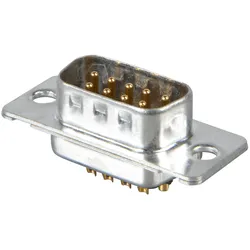 D-SUB ST 09L - D-SUB-Stecker, 9-polig  Industrieausführung