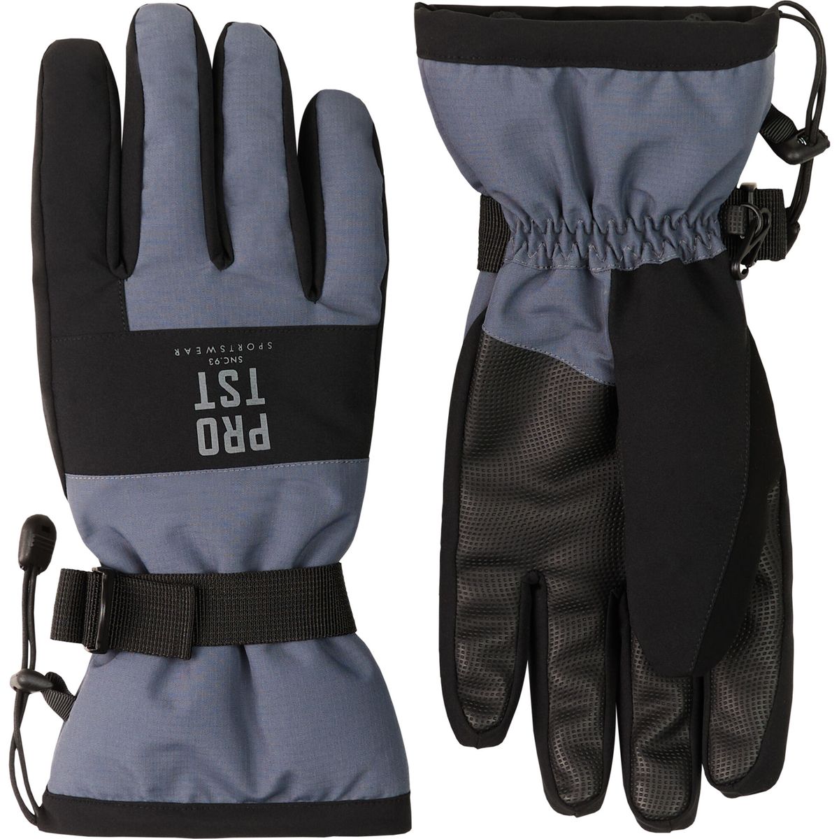 Protest Prtshuffle Gloves basaltgrey (591) L 91762000-591-L