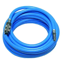 BGS 3250 Druckluftschlauch / Gewebeschlauch mit Euro Schnellkupplung - 10 Meter