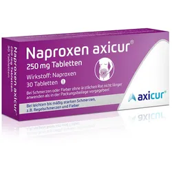 Naproxen axicur 250 mg 30 St