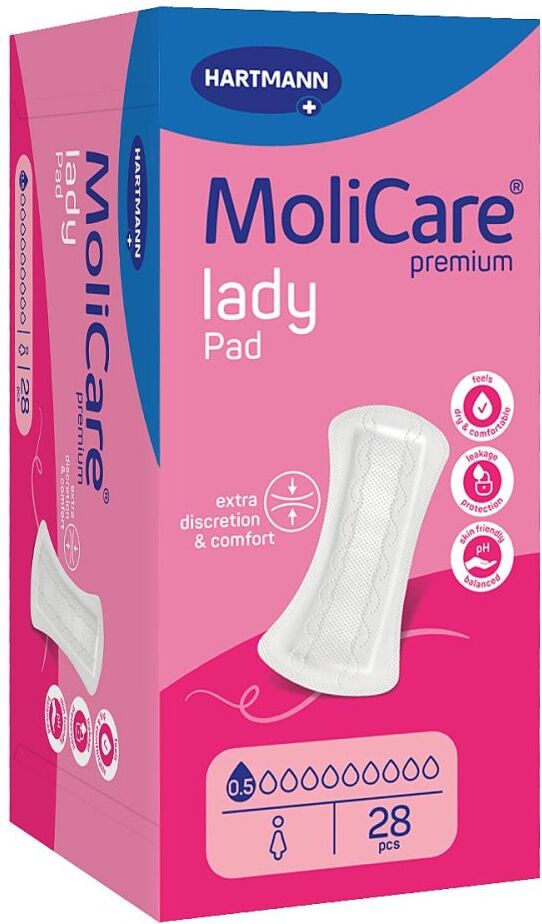 Molicare Premium Lady Pad 0,5 Tropfen 28stk