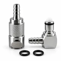 Benzinkupplung-Set für 6mm Schlauch mit Absperrventil & Viton Aprilia
