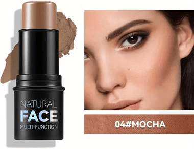 Inspire Essentials Cream Contour Stick Set With Bronzer Blush And Highlighter 04 Mocha