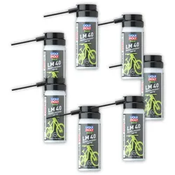 7x Fettspray LIQUI MOLY 6057 Bike LM 40 Multifunktionsspray Fahrrad 50 ml
