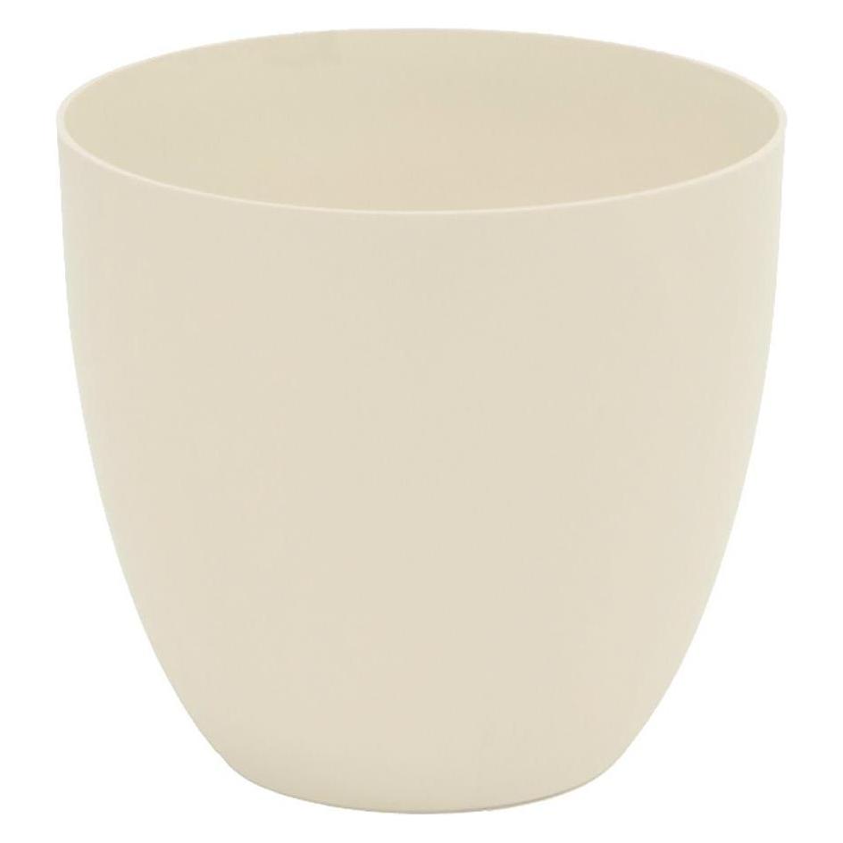 Plastiken Injection pot bowl model ø18cm ecru color (45256834)