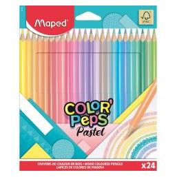 Maped Colorpeps Pastellstifte, 24 Farben (24x) (68503040)