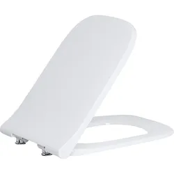 WC-Sitz Geberit Smyle Square weiß, Softclose, QuickRelease schmales Design