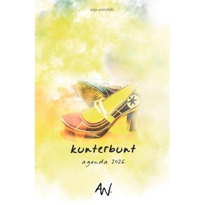 Kalenderbuchreihe 'AGENDA' / kunterbunt 2026 (Softcover), Taschenbuch von Anja Wrenzitzki, Epubli, 978-3-565-05265-3
