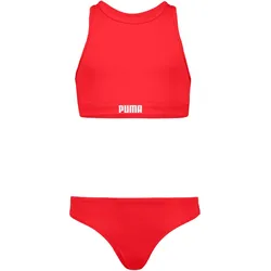 PUMA Swim Racerback Bikini Mädchen 02 - red 116