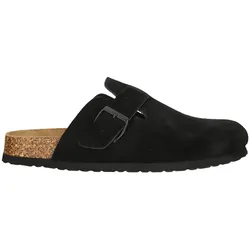 nou Corwin Leder Kork Clogs Herren 1001 - black 43