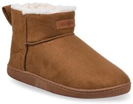 Women's Polysuede Low Cut Ankle Slipper by GaaHuu in Camel (Size L(9/10))