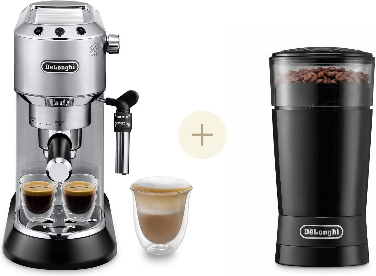 DeLonghi Macchina caffè espresso De Longhi IT0132106266 DEDICA Style Kit Barist