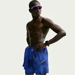 NIKE Miler Dri-FIT Laufshorts Herren 410 - midnight navy/reflective silv L