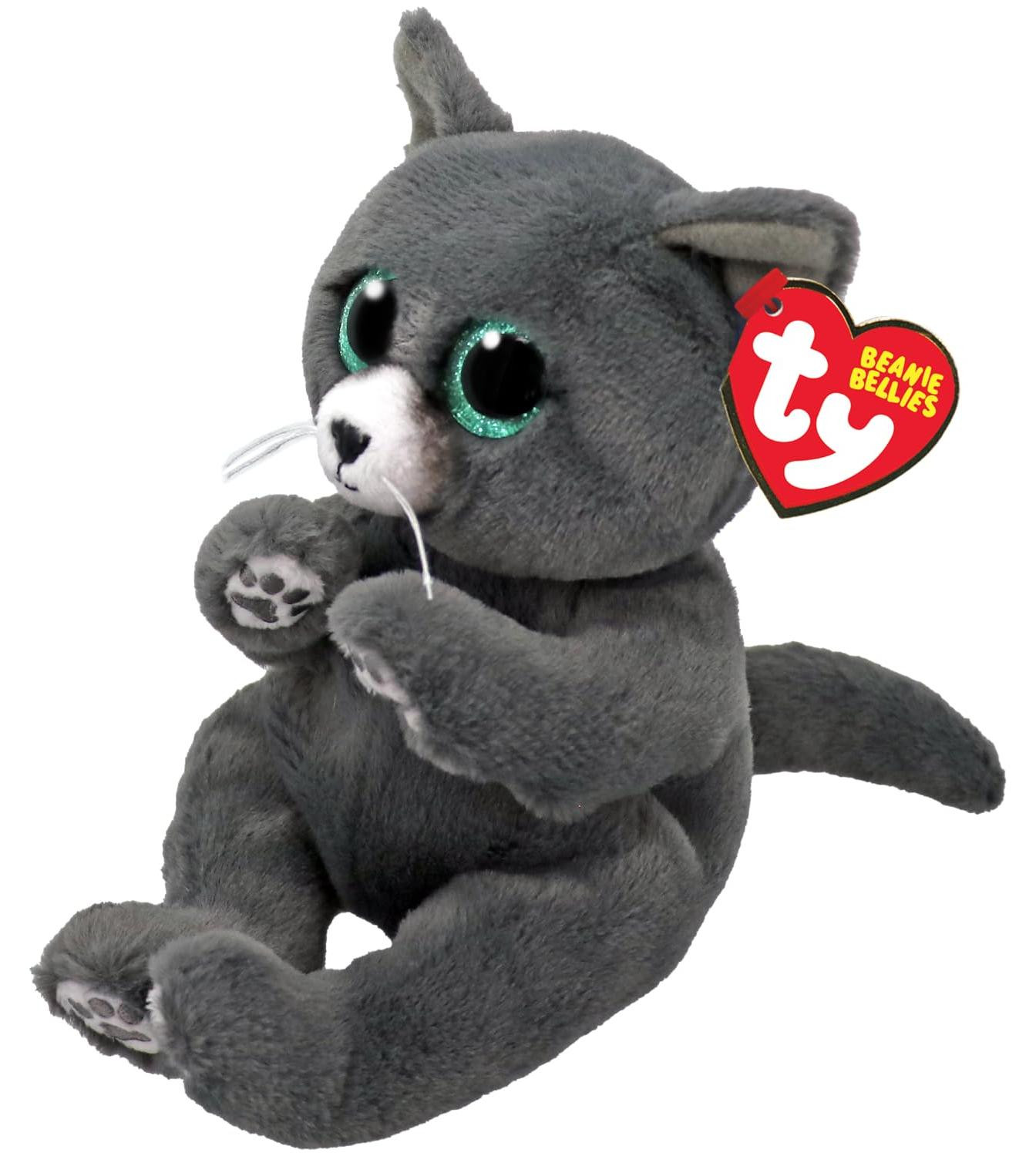 TY Beanie Bellies Binx Russische Blauwe Kat - 15 cm