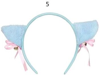 Uplift Essentials Cute Lace Black Cat Ears Headband Sexy Cosplay & Party Hair Accessory style 5