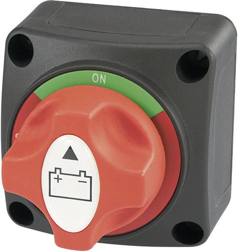TRU Components TC-A23-2 Kfz-Batterieschalter 12 V/DC, 50 V/DC 200A 1 x Aus/Ein rastend IP54 1St.