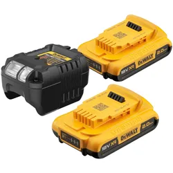 DeWalt, Stichsäge, DCS 334 D2 Akku Pendelhub Stichsäge 18 V Brushless + 2x Akku 2,0 Ah + Ladegerät