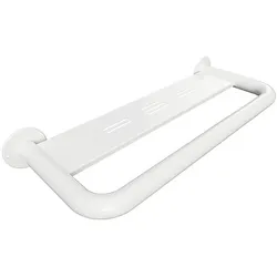 Brillantbad BELP Griff Eisen Weiß 575x75x220 mm, 120 kg Traglast für Bad & WC >> zum Bohren