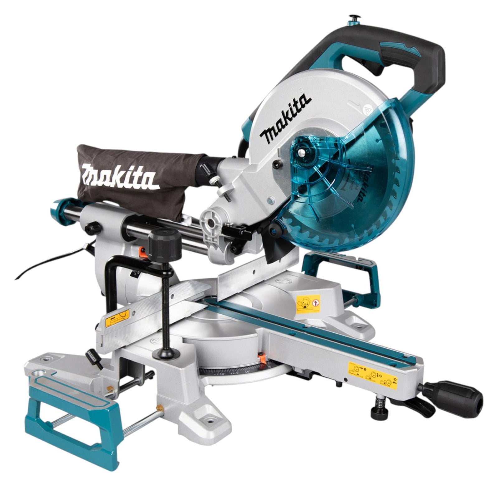 Makita verstek- en zaagmachine met 1.200 W en 216 mm zaagblad