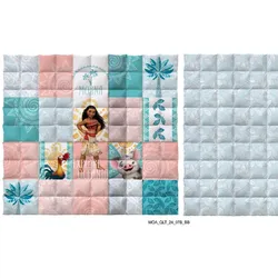 Disney Vaiana Bettdecke für Kinderzimmer 140x200