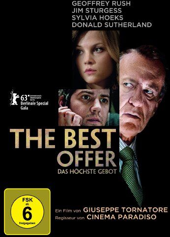 Giuseppe Tornatore - The Best Offer - Das höchste Gebot - Preis vom 09.10.2026 07:28:09 h