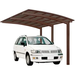 Ximax Carport Portoforte Typ 110 555 x 270 cm-mattbraun