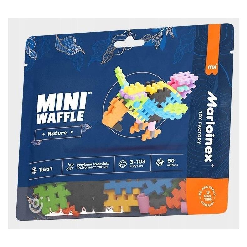 Marioinex Mini-Waffel-Naturblöcke - Tukan 50 Elemente (39461962)