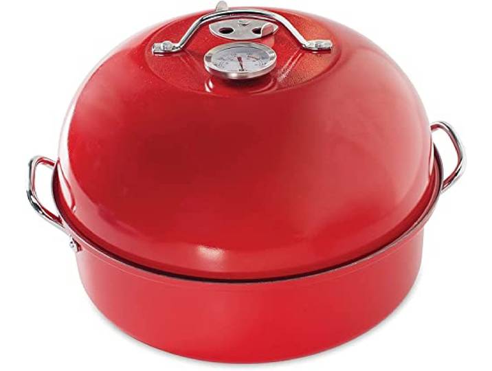 Nordic Ware Räucherofen für Herd, Rot