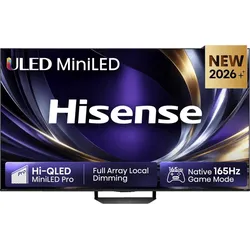 HISENSE 65U7DS PRO MiniLED 4K TV (Flat, 65 Zoll / 164 cm, UHD 4K, SMART TV)