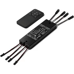 Halemeier, Lichtschalter + Storenschalter, 4-Kanal Funkschalter/Dimmer 4-Mitter Smart Set