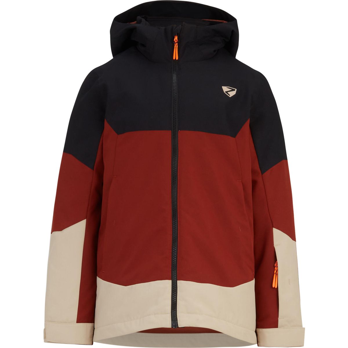 Ziener Agimo jun Jacket Ski woody brown (524) 116 247902-524-116