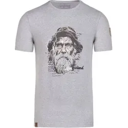 ALMGWAND 1928 Herren Shirt HAUNSBERGALM, Größe M in Silber Silber