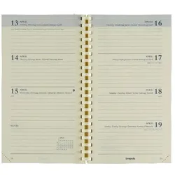 Brepols, Agenda, Interplan Ersatz (A6, 1 Tag / 2 Seiten)