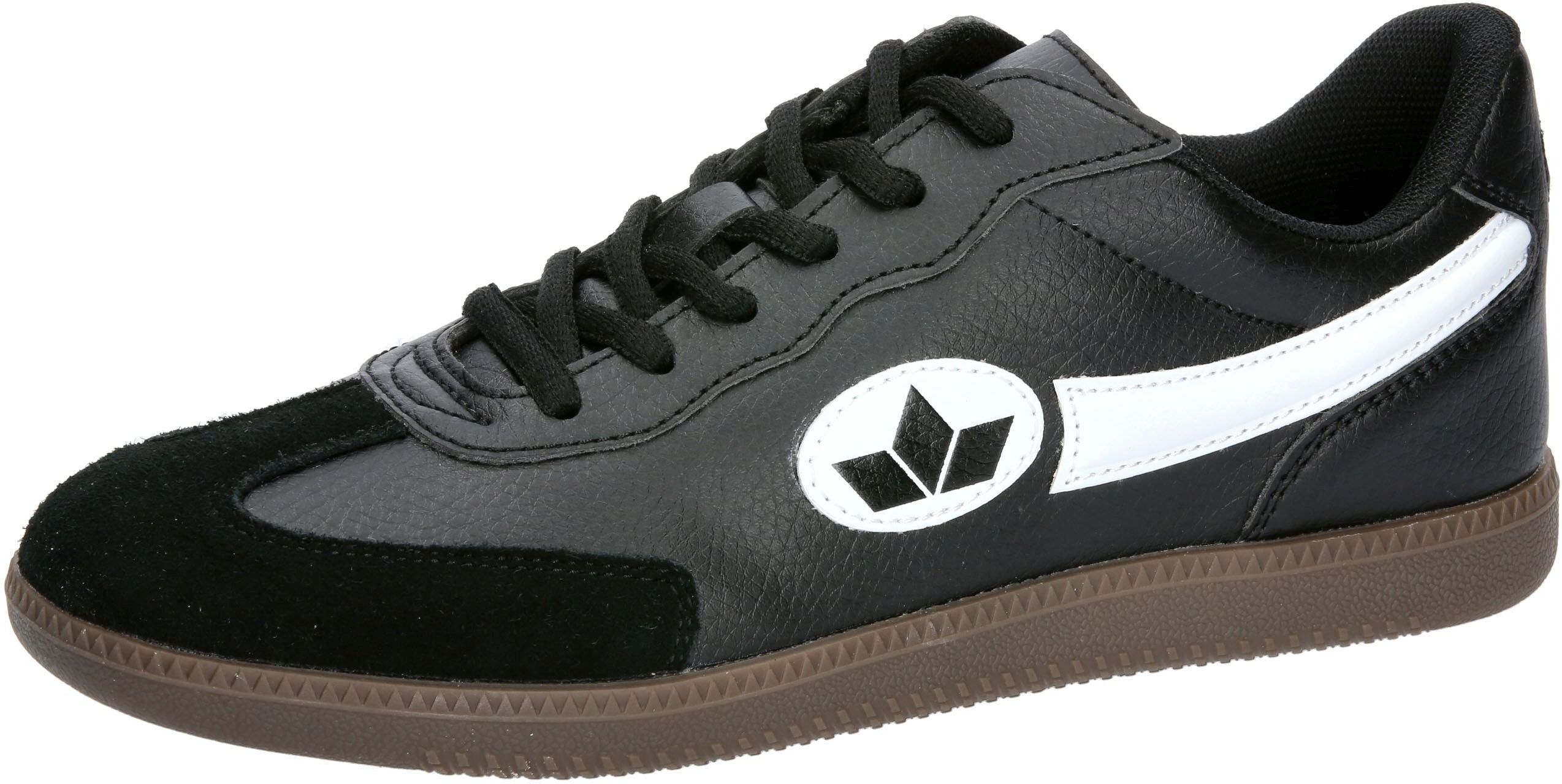 Sneaker LICO "Freizeitschuh Shuttle", Herren, Gr. 37, schwarz, Synthetik, Schuhe Sneaker schwarz 37