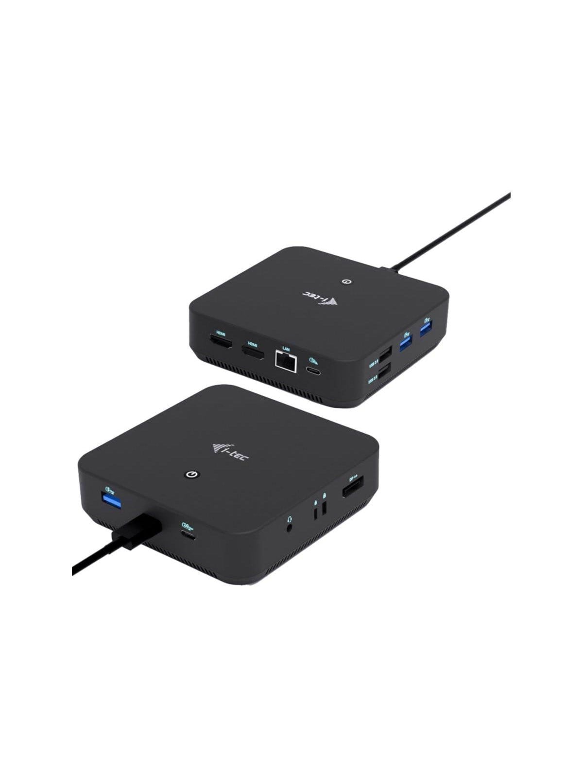 I-Tec - docking station - USB-C / USB4 / Thunderbolt 3 / Thunderbolt 4 / Thunderbolt 5 - 2 x HDMI DP++ - 1GbE