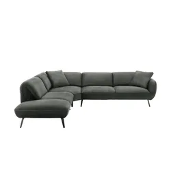 pop Ecksofa  Ventus ¦ grau ¦ Maße (cm): B: 304