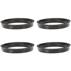 WamSter® 4 Zentrierringe 83,7mm - 71,5mm OF-System dunkelbraun