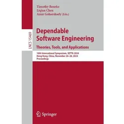 Dependable Software Engineering. Theories, Tools, and Applications, Fachbücher
